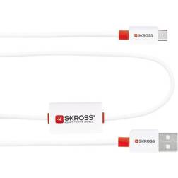 Skross Buzz Chargeân Sync Alarm USB 2.0 A to USB Micro 1 m